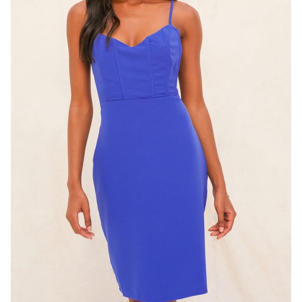 Lulus Royal Blue Dress